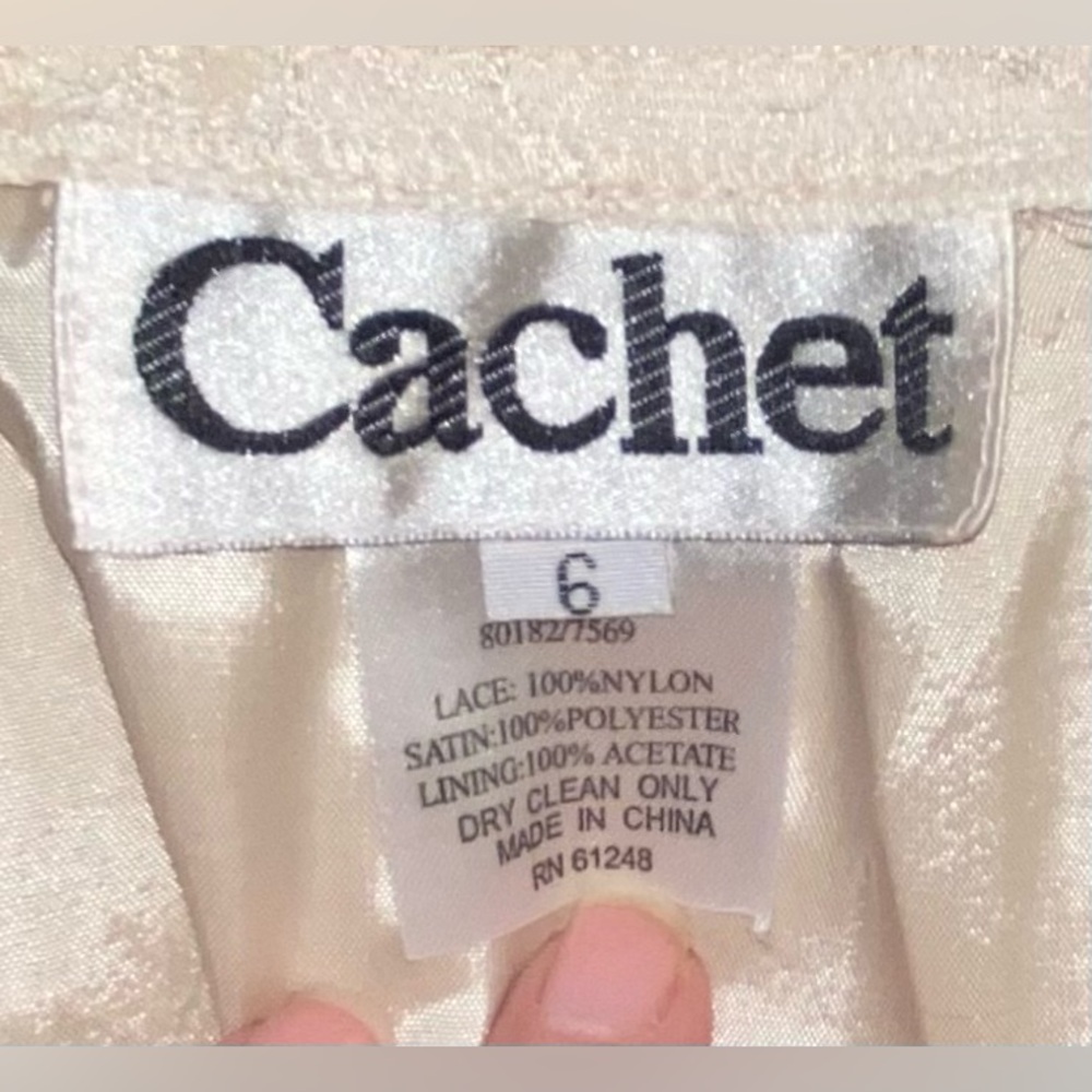 NWT vintage cachet lace wedding ensemble 6 - Picture 6 of 12